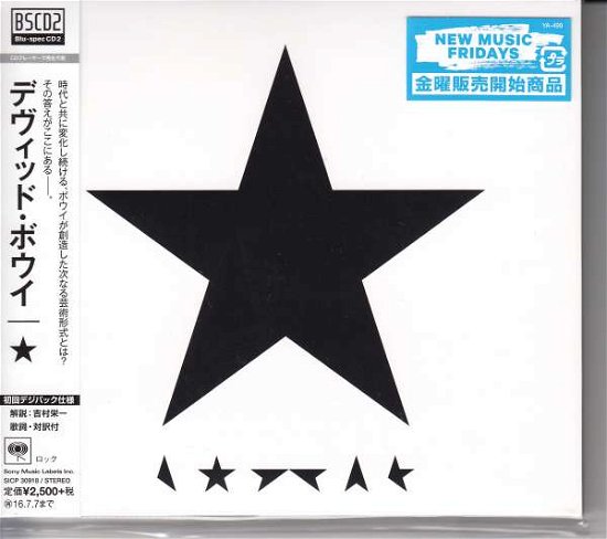 Cover for David Bowie · Blackstar (CD) [Japan Import edition] (2016)