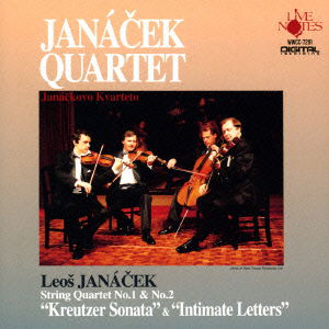 Cover for Janacek Quartet · Janacek: `kreutzer Sonata` &amp; `intimate Letters` (CD) [Japan Import edition] (1996)