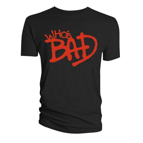 Cover for Michael Jackson · Bravado Who'S Bad,T-Shirt,Größe Xl,Schwarz (Kläder) [size XL] (2010)