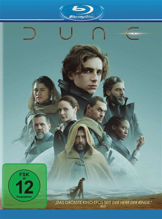 Cover for Timothée Chalamet,rebecca Ferguson,jason Momoa · Dune (Blu-ray) (2021)