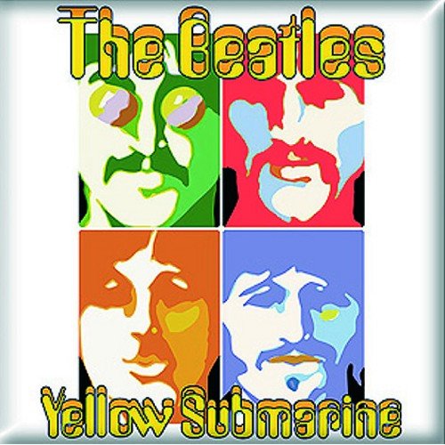The Beatles Fridge Magnet: Yellow Submarine Sea of Science - The Beatles - Produtos - Suba Films - Accessories - 5055295321106 - 17 de outubro de 2014