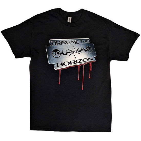 Bring Me The Horizon Unisex T-Shirt: Razor Blade - Bring Me The Horizon - Merchandise -  - 5056187759106 - 