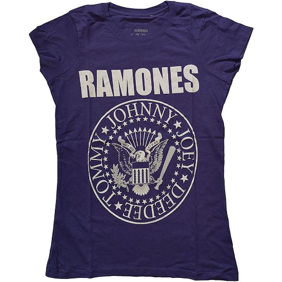 Ramones Ladies T-Shirt: Presidential Seal - Ramones - Koopwaar -  - 5056368677106 - 