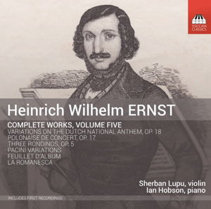 Cover for Ernst / Lupu / Hobson · Complete Works 5 (CD) (2016)