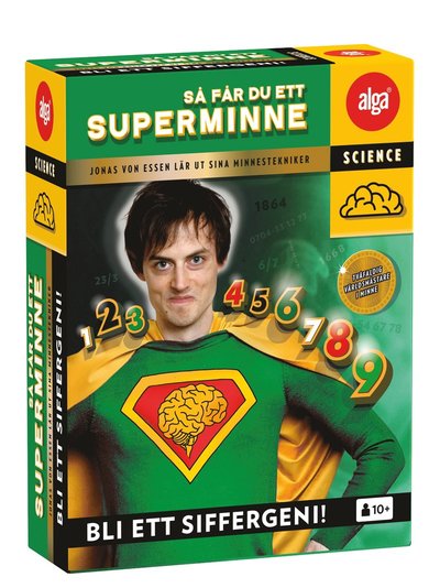 Cover for Så får du ett superminne - Siffror (MERCH) (2024)