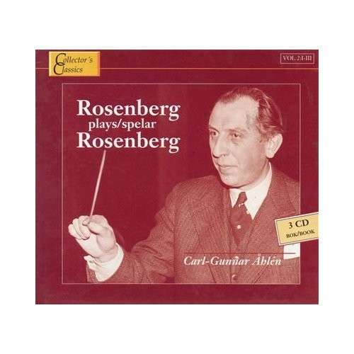 Cover for Hilding Rosenberg · * Rosenberg Plays Rosenberg (CD) (2013)