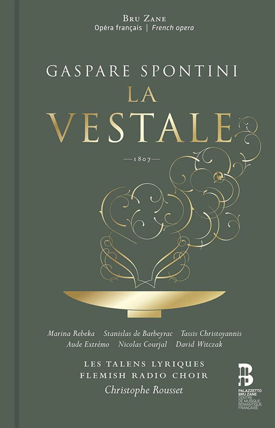 Cover for Les Talens Lyriques / Christophe Rousset · Spontini: La Vestale (CD) (2023)