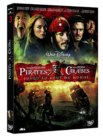 Cover for Pirates Des Caraibes 3 Jusqu Au Bout Du Monde (DVD)