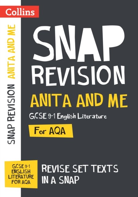 Cover for Collins GCSE · Anita and Me AQA GCSE 9-1 English Literature Text Guide: Ideal for the 2025 and 2026 Exams - Collins GCSE Grade 9-1 SNAP Revision (Paperback Book) (2022)