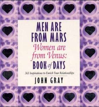 Men Are From Mars, Women Are From Venus Book Of Days - John Gray - Böcker - Ebury Publishing - 9780091827106 - 1 juli 1999