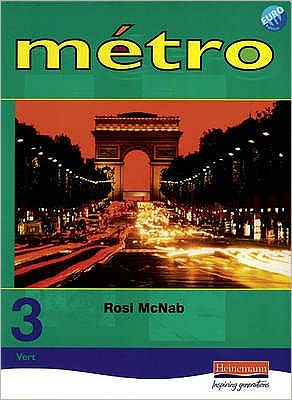 Cover for Rosi McNab · Metro 3 Vert Pupil Book Euro Edition - Metro for 11-14 (Paperback Book) [Euro edition] (2002)