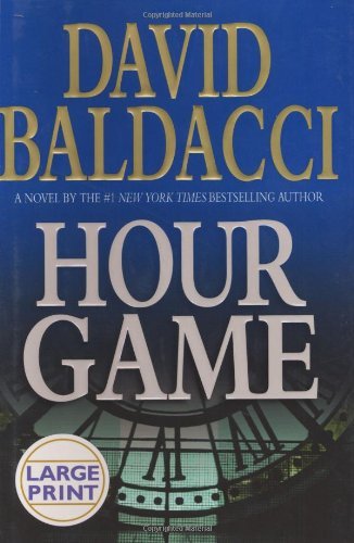 Cover for David Baldacci · Hour Game (Large Print) (Innbunden bok) (2004)