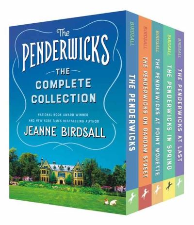 Cover for Jeanne Birdsall · The Penderwicks Paperback 5-Book Boxed Set: The Penderwicks; The Penderwicks on Gardam Street; The Penderwicks at Point Mouette; The Penderwicks in Spring; The Penderwicks at Last - The Penderwicks (Paperback Book) (2021)