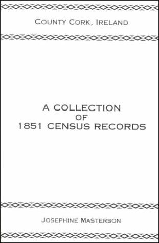 Cover for Masterson · County Cork, Ireland, a Collection of 1851 Census Records (Paperback Book) (2009)