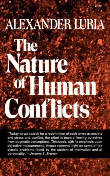 Cover for A. R. Luria · The Nature of Human Conflicts (Paperback Book) (1976)