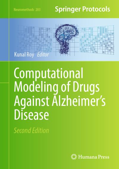 Cover for Kunal Roy · Computational Modeling of Drugs Against Alzheimer's Disease (Book) (2023)