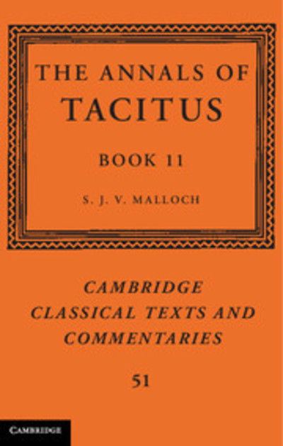 Cover for Tacitus · The Annals of Tacitus: Book 11 - Cambridge Classical Texts and Commentaries (Gebundenes Buch) (2013)