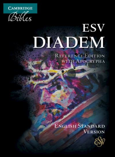 Cover for Cambridge University Press · ESV Diadem Reference Edition with Apocrypha Black Calfskin leather, Red-letter Text, ES545:XRAL (Leather Book) (2022)