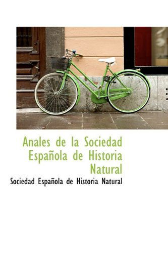 Cover for Sociedad Española De Historia Natural · Anales De La Sociedad Española De Historia Natural (Paperback Book) (2009)