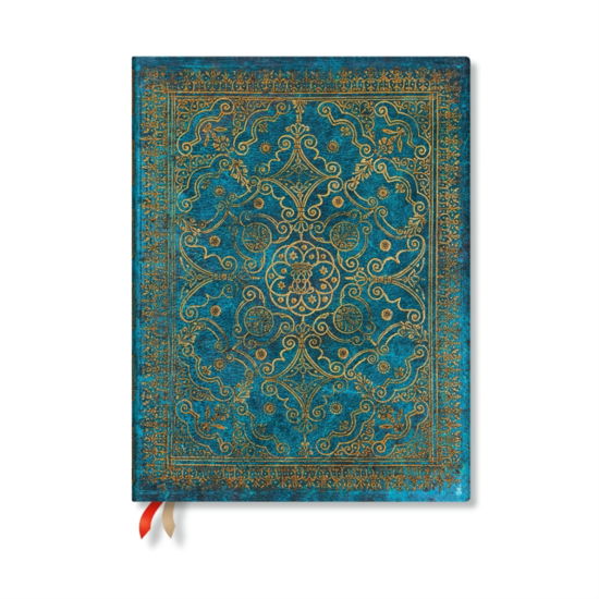 Paperblanks · Azure (Equinoxe) Ultra 12-month Day-at-a-time Hardback Dayplanner 2025 (Elastic Band Closure) - Equinoxe (Hardcover Book) (2024)