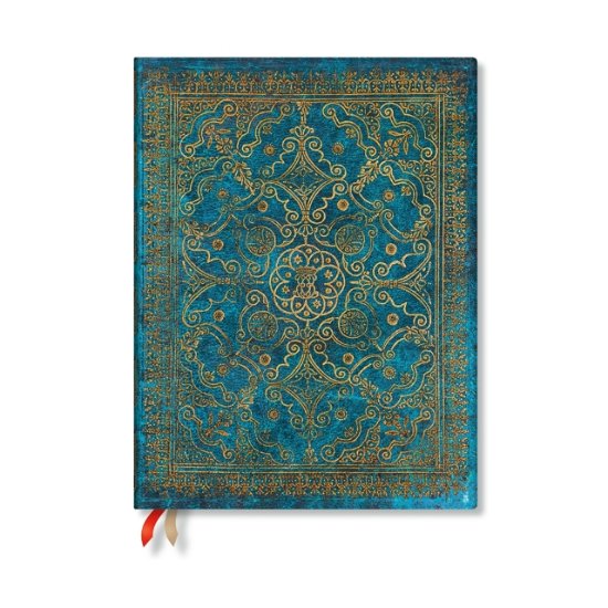 Cover for Paperblanks · Azure (Equinoxe) Ultra 12-month Day-at-a-time Hardback Dayplanner 2025 (Elastic Band Closure) - Equinoxe (Hardcover Book) (2024)