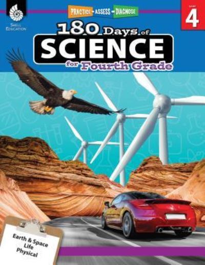 Cover for Lauren Homayoun · 180 Days™: Science for Fourth Grade: Practice, Assess, Diagnose - 180 Days of Practice (Paperback Book) (2018)