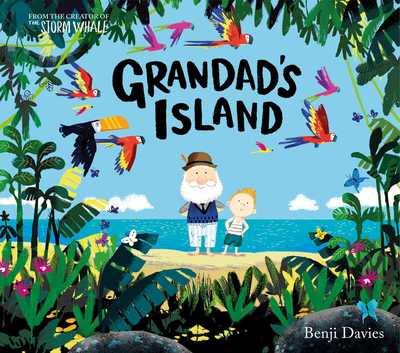 Cover for Benji Davies · Grandad's Island (Board book) (2019)