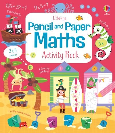 Cover for Usborne · Pencil and Paper Maths - Maths Activity Books (Paperback Book) (2022)