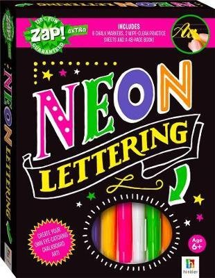 Cover for Hinkler Pty Ltd · Zap! Extra Neon Lettering - Zap! Extra (Book) (2017)