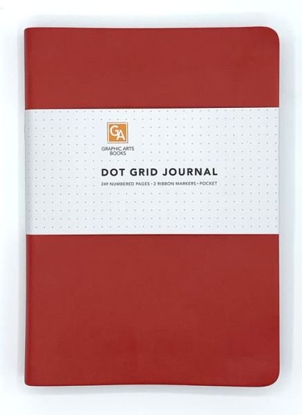 Cover for Graphic Arts Books · Dot Grid Journal - Ruby - Dot Grid Journals (Paperback Book) (2020)