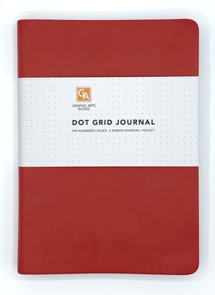 Cover for Graphic Arts Books · Dot Grid Journal - Ruby - Dot Grid Journals (Paperback Book) (2020)