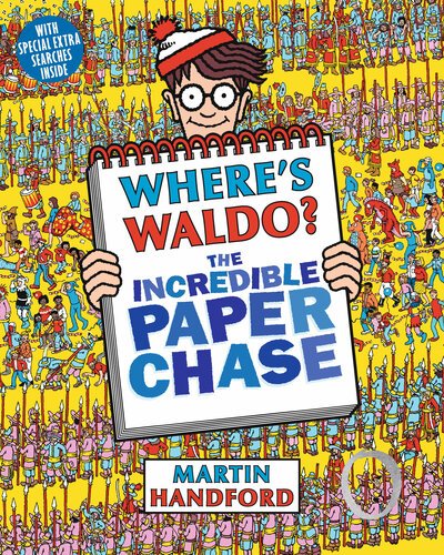 Where's Waldo? The Incredible Paper Chase - Martin Handford - Bøker - Candlewick - 9781536215106 - 13. oktober 2020