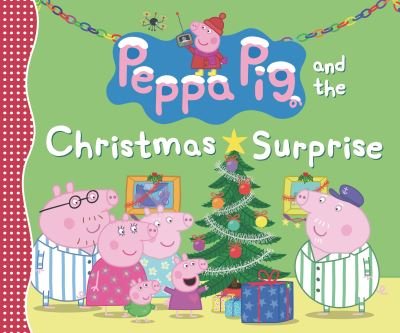 Cover for Candlewick Press · Peppa Pig and the Christmas Surprise (Hardcover Book) (2022)