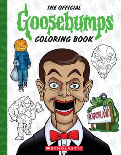 Cover for Jenna Ballard · Goosebumps: The Official Coloring Book (Paperback Book) (2024)