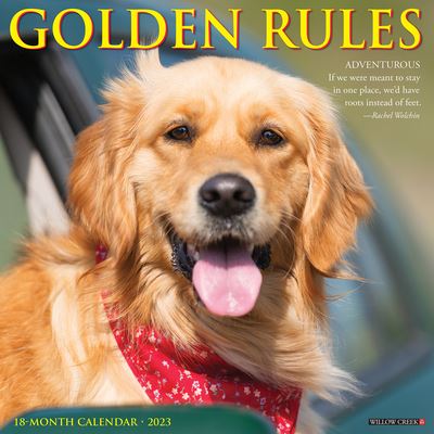 Cover for Willow Creek Press · Golden Rules 2023 Wall Calendar (Book) (2022)