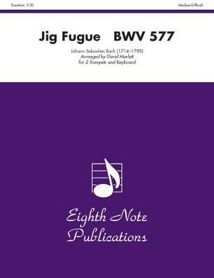 Cover for Johann Sebastian Bach · Jig Fugue (Bok) (2012)