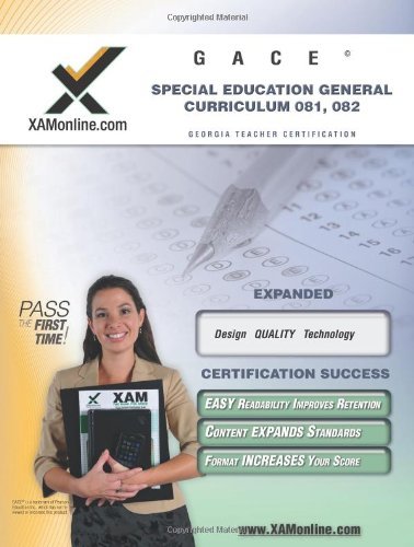 Cover for Sharon Wynne · Gace Special Education General Curriculum 081, 082 Teacher Certification Test Prep Study Guide (Paperback Bog) (2008)