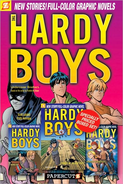 Hardy Boys Boxed Set Vol. #17-20 - Scott Lobdell - Books - Papercutz - 9781597072106 - September 28, 2010