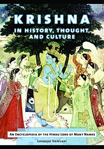 Cover for Vemsani, Lavanya (Shawnee State University, USA) · Krishna in History, Thought, and Culture: An Encyclopedia of the Hindu Lord of Many Names (Gebundenes Buch) (2016)