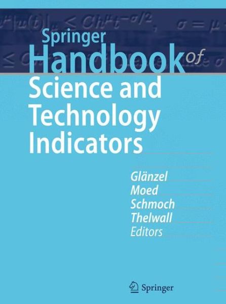 Cover for Glänzel · Springer Handbook of Science and Technology Indicators (Book) [1st ed. 2019 edition] (2019)
