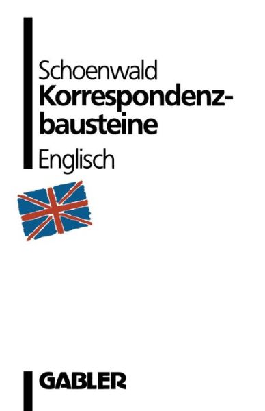 Cover for Ulrich Schoenwald · Korrespondenzbausteine Englisch (Paperback Book) [1988 edition] (2014)