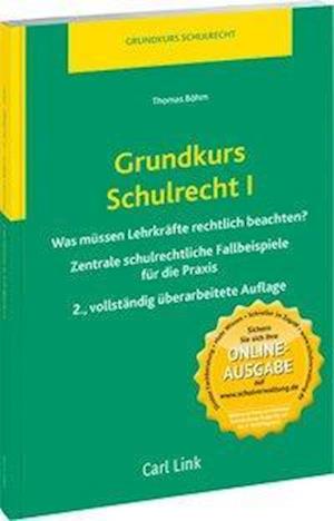 Cover for Thomas Böhm · Grundkurs Schulrecht I (Paperback Book) (2016)