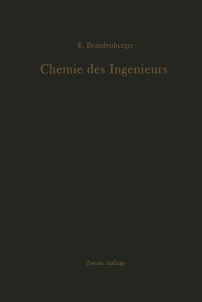 Cover for Ernst Brandenberger · Chemie des Ingenieurs: Grundlagen zur Anwendung in der Technik (Paperback Book) (2012)