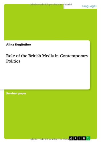 Cover for Müller · Role of the British Media in (Book) (2011)