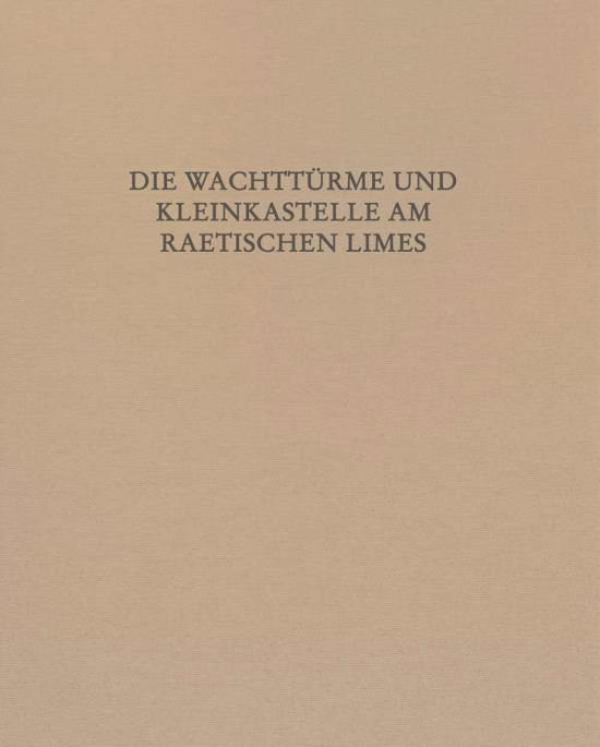 Cover for Krieger · Die Wachttürme und Kleinkastell (Book) (2019)