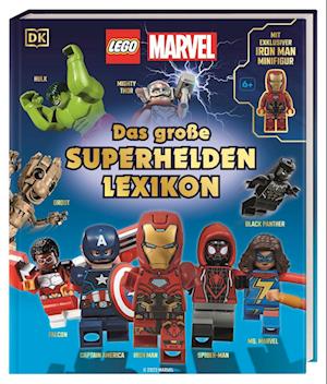 Cover for Simon, Hugo,amy Richau · LEGO® Marvel Große Superhelden Lexikon (Toys)