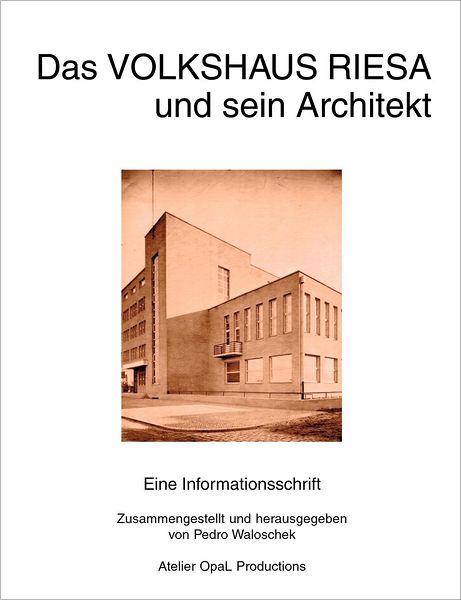 Cover for Erich Brauer · Das Volkshaus Riesa und sein Architekt (Paperback Book) (2001)