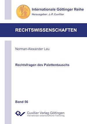 Cover for Norman-Alexander Leu · Rechtsfragen des Palettentauschs (Paperback Book) (2014)