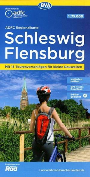 Cover for Adfc · ADFC-Regionalkarte Schleswig Flensburg (Hardcover Book) (2022)