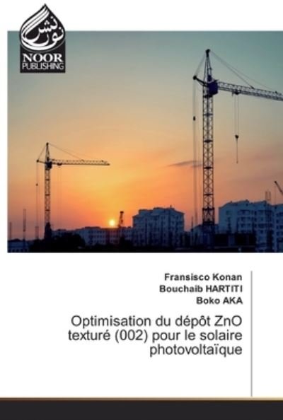 Cover for Konan · Optimisation du dépôt ZnO texturé (Book) (2019)